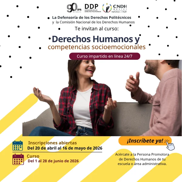 Curso Derechos Humanos y Competencias Socioemocionales