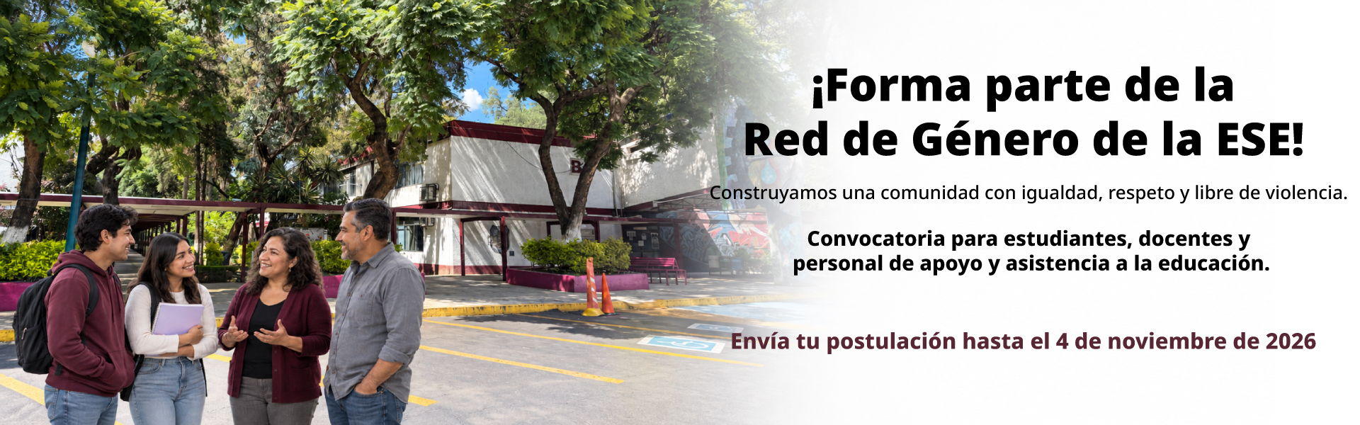 Convocatoria Integrantes Red de Genero