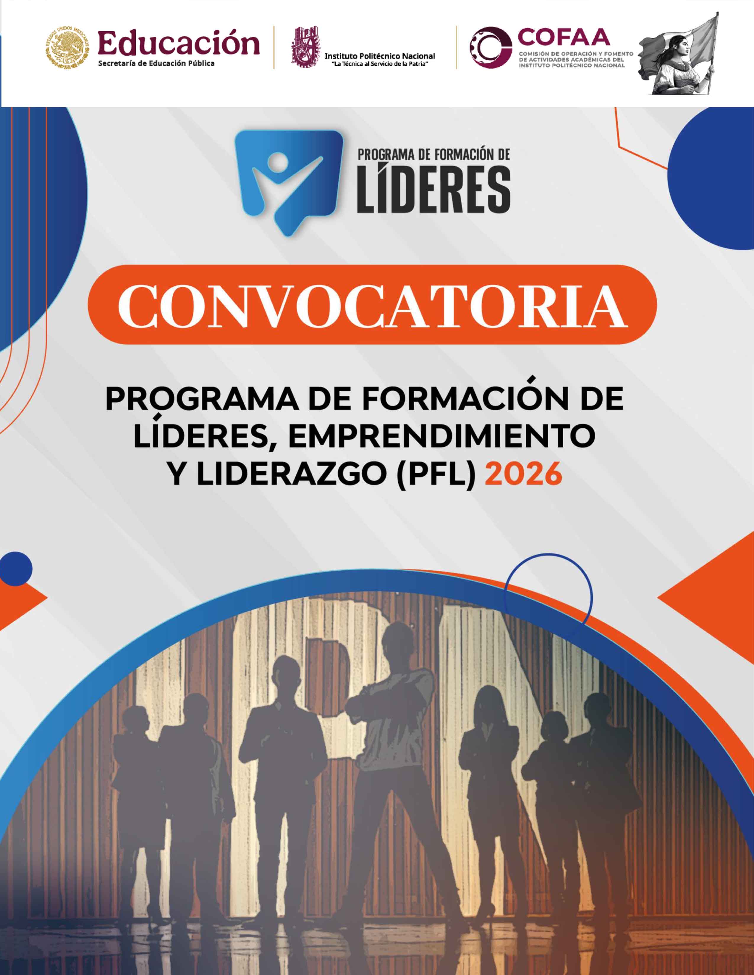 Programa de Formación de Líderes, Emprendimiento y Liderazgo (PFL) 2026