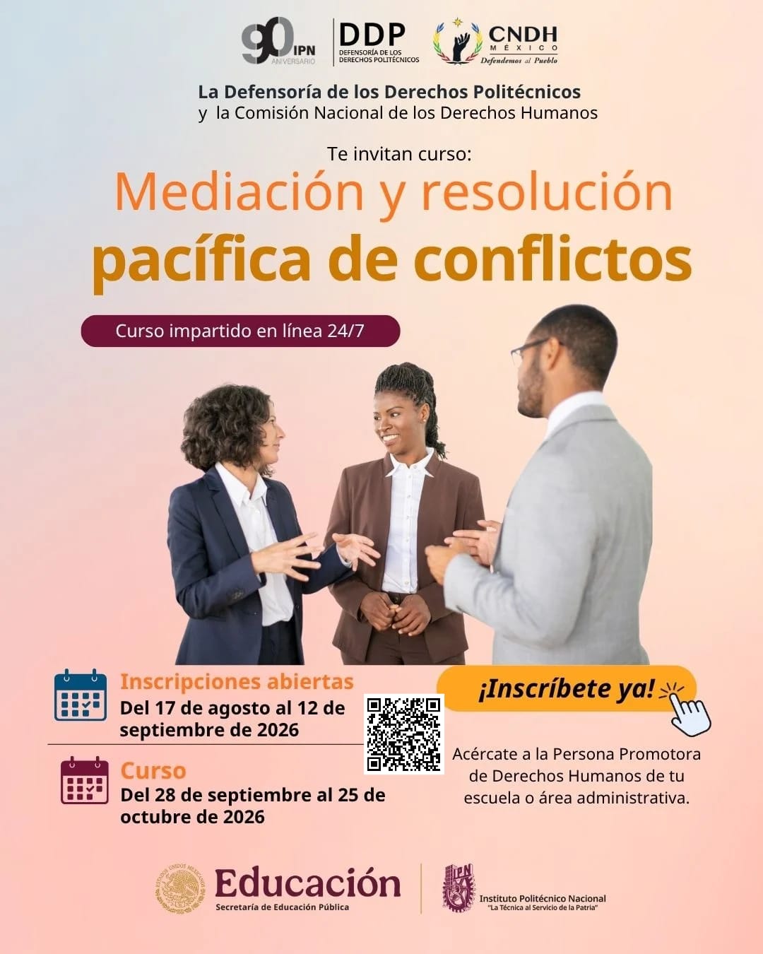 Cursos Mediación y Resolución pacífica de conflictos