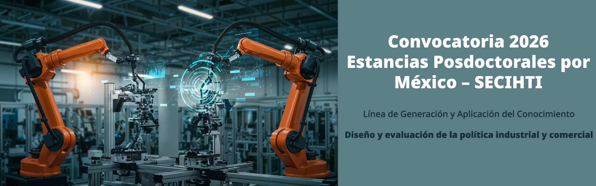 Convocatoria 2026 Estacias postdoctorales 